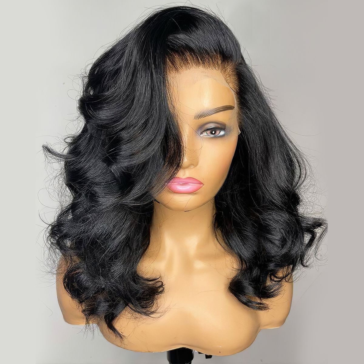 Short Glueless New Body Wave Wigs HD Lace Frontal Wig