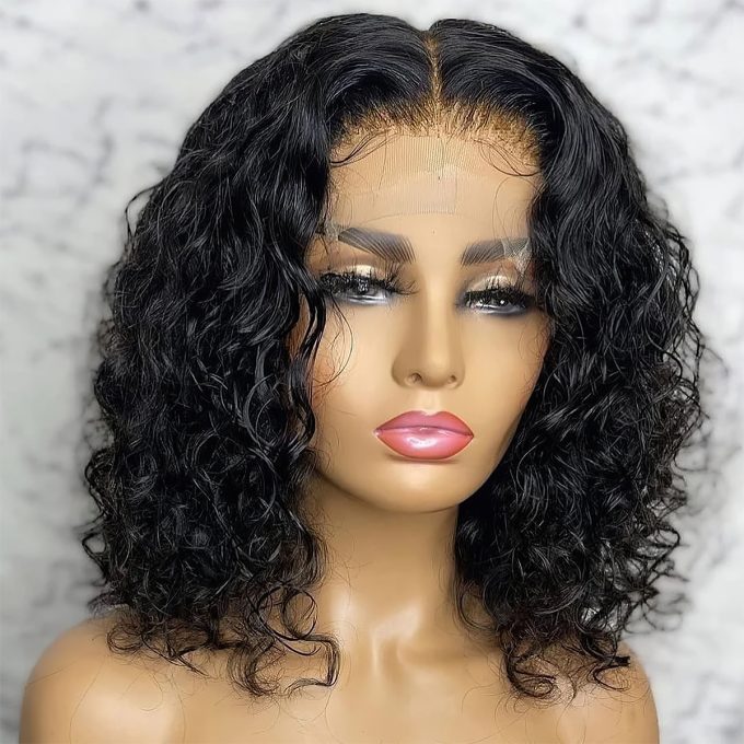 4x4 water wave bob wig