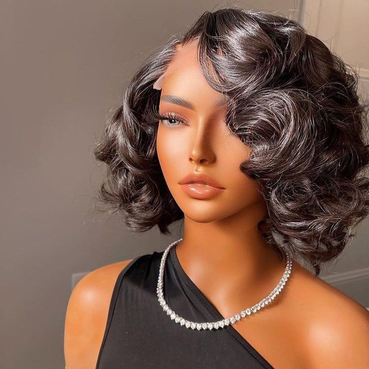 13×4 Loose Wave Short HD Lace Front Glueless Wig