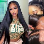straight lace front wig