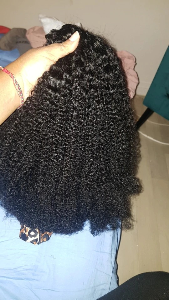 This headband wig is extremely easy to install just put on a wigcap and throw it on, right out the package its already ready to go. I absolutely love this wig so soft and its doesn't tangle. Very happy customer here.