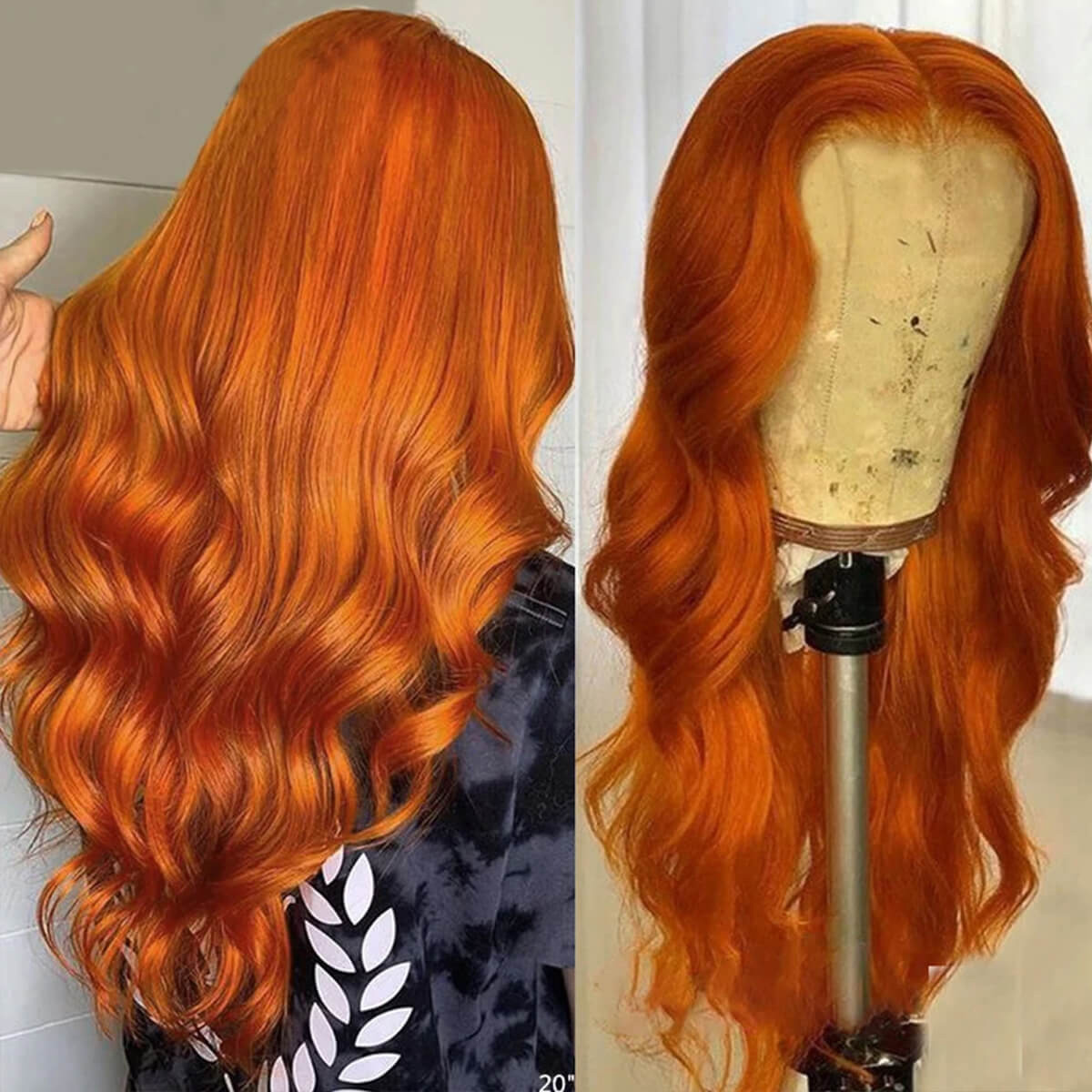 Ginger Color Body Wave Wig