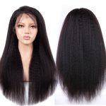 Kinky Straight 360 Lace Frontal Wig