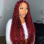 99J Curly Lace Front Wig