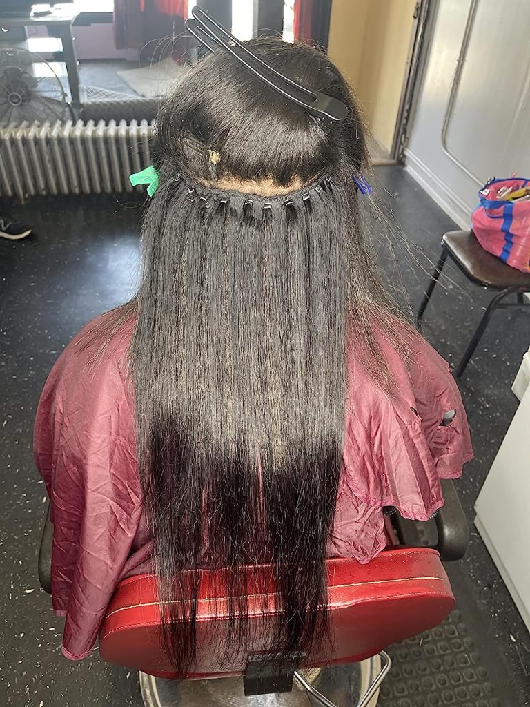 The headers are sent very quickly. The hair is very limp. Length is true length with a little extra length. I am very satisfied and my stylist also said the hair is great.