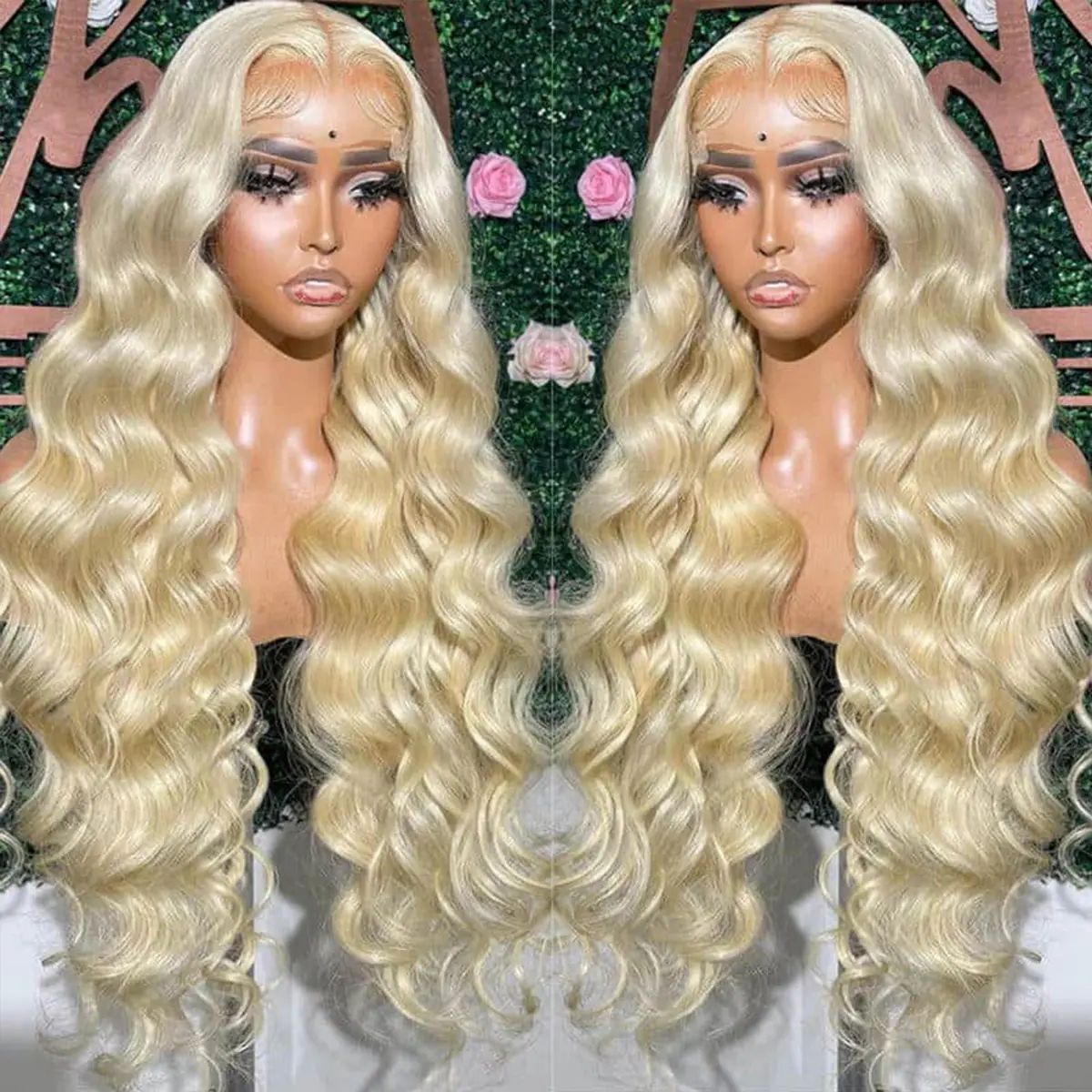 Blonde Human Hair Wig