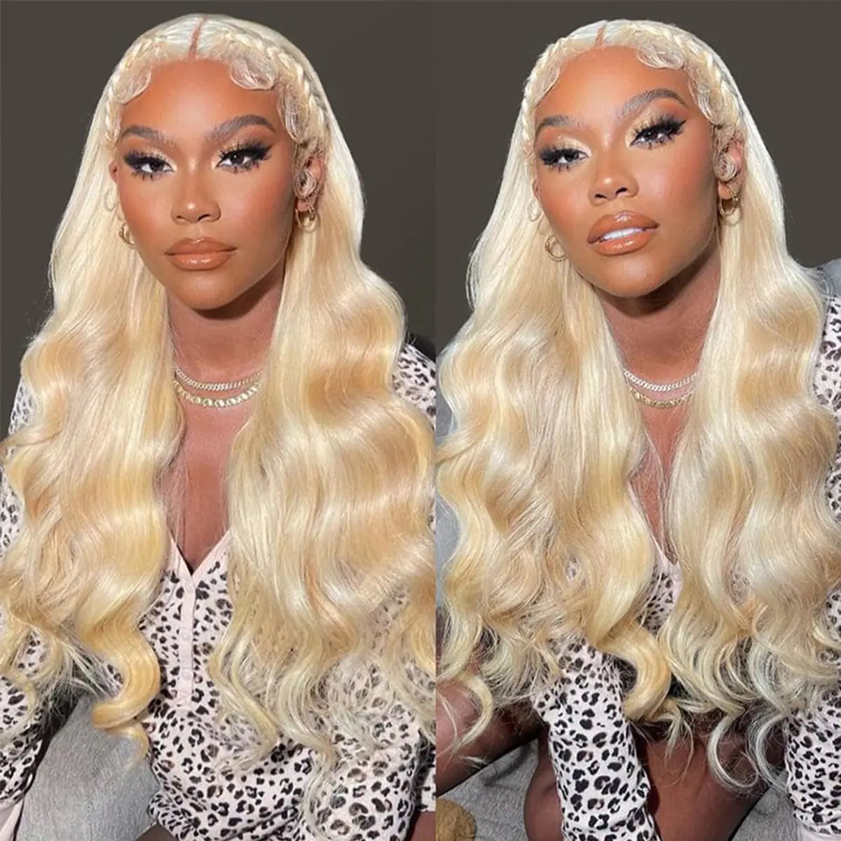Blonde Human Hair Wig