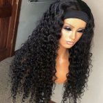 water wave headband wig