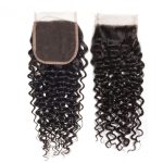 4 Bundles Curly With Closure