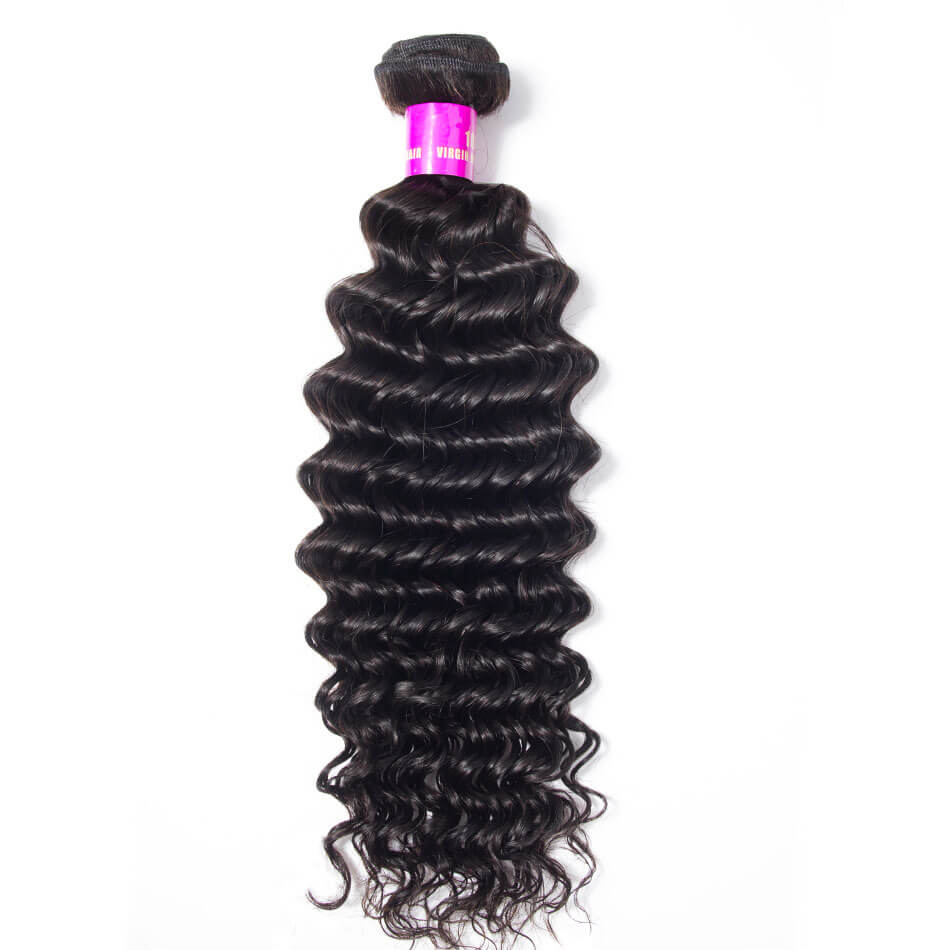 Deep Wave Hair Weave 10 Bundles Wholesale Deep Curly Virgin Remy Human Hair