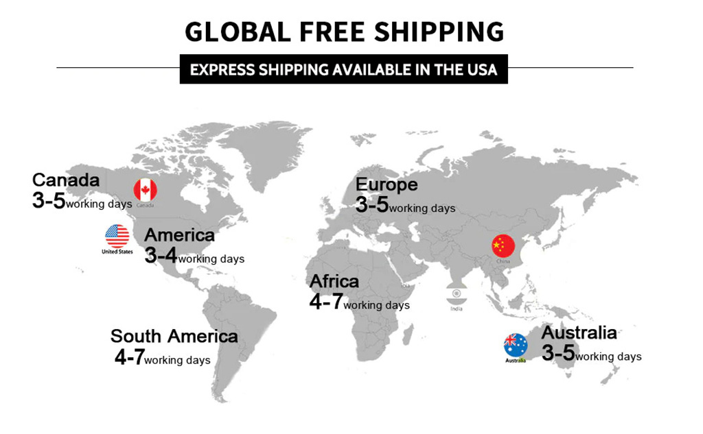 global free shipping