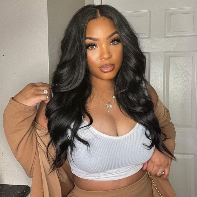 Glueless Body Wave Invisiable Lace Wig