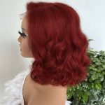 Reddish Brown #33 Barrel Curls Wig