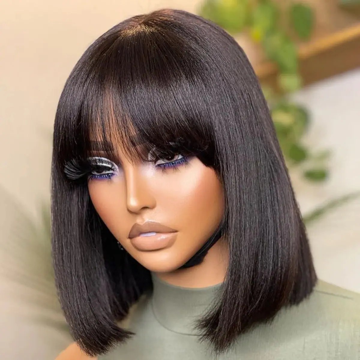 bob with bangs