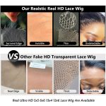 Layer Cut Body Wave Glueless HD Lace Wig