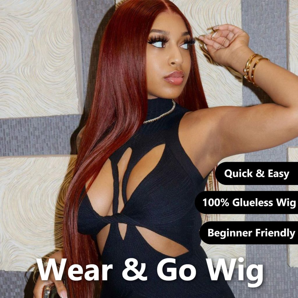 Wear And Go Pre cut Lace wig 9