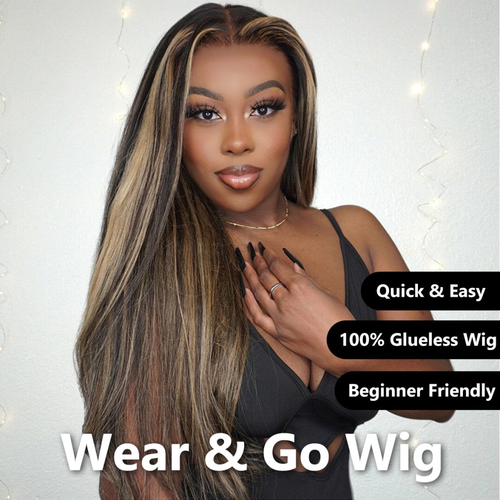 wear go pre cut balayage highlight wig 18 1
