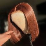 #33 reddish brown bob wig