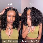 Water Wave Airy Cap Wig
