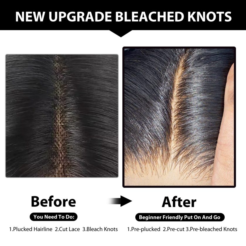 The Difference Between Prebleached Knots Wig And Unbleached Knots Wig