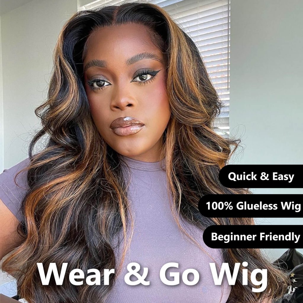 Wear and go pre cut lace wig 7